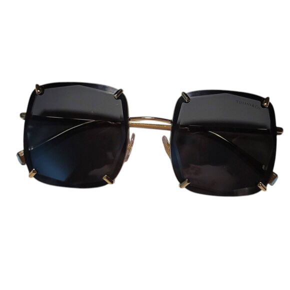 Tiffany & Co. TF3089 6002S4 Sunglasses Women\'s Gold/Dark Grey 52-20-135 main image 5